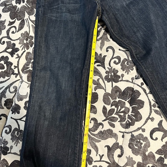 Red engine vintage original jeans capri size 29 - Picture 5 of 6